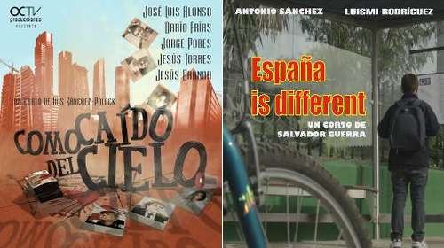 “Out of the Blue” (Como caído del cielo) by Luis Sánchez-Polack and “España is Different” by Salvador Guerra at the Certamen de Cortos Caffé (Spain)